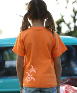 Cutie Honu - Apricot Dyed Short Sleeve Crewneck T-Shirt