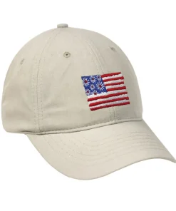 Daisy Flag - Stone Twill Hat