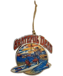 Grateful Dead Along For The Trip - Maplewood Ornament