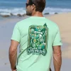 Grateful Dead Duval Street - Key Lime Dyed Short Sleeve Crewneck T-Shirt