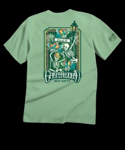 Grateful Dead Duval Street - Key Lime Dyed Short Sleeve Crewneck T-Shirt