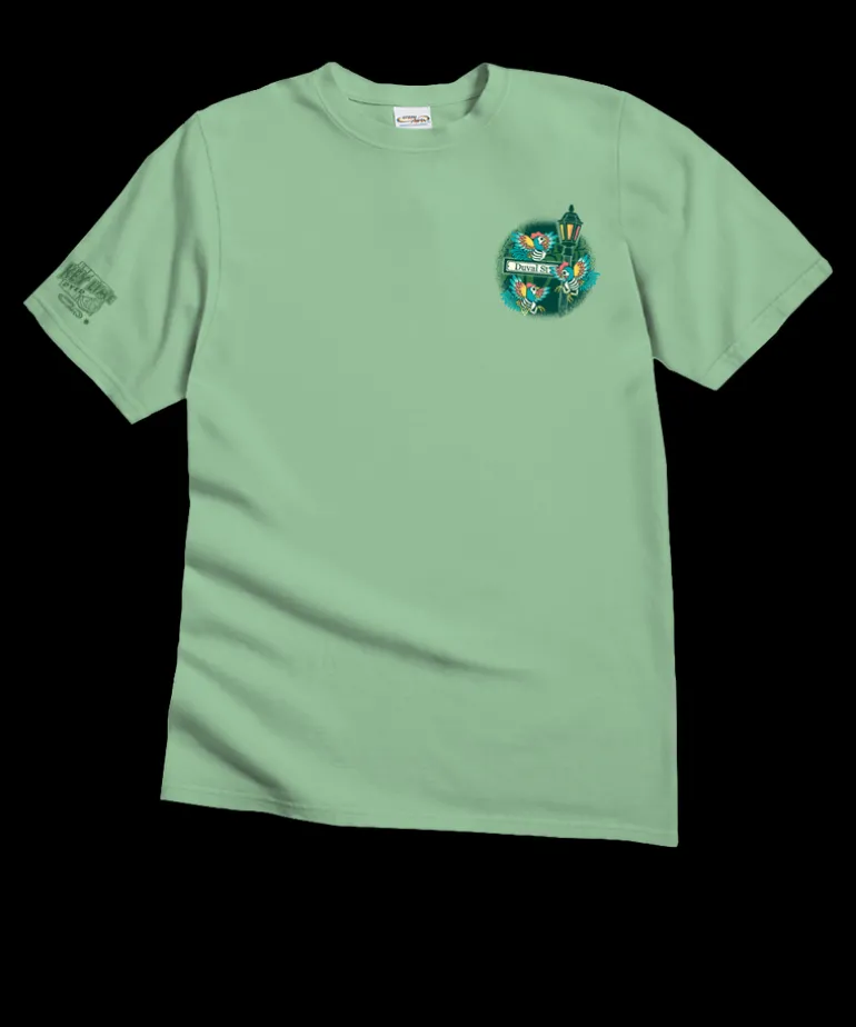 Grateful Dead Duval Street - Key Lime Dyed Short Sleeve Crewneck T-Shirt
