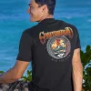 Grateful Dead Volcano - Jet Black Short Sleeve Pima T-Shirt