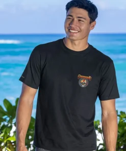 Grateful Dead Volcano - Jet Black Short Sleeve Pima T-Shirt