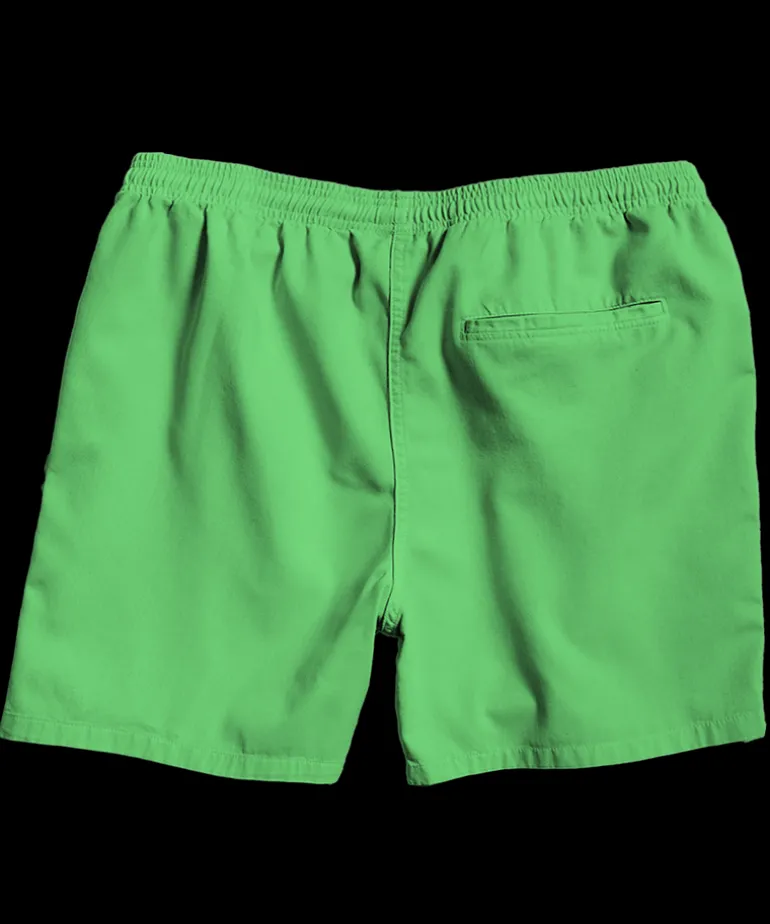Green Apple Dyed Crazyshorts® Twill Shorts