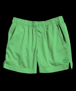 Green Apple Dyed Shoreline Twill Shorts
