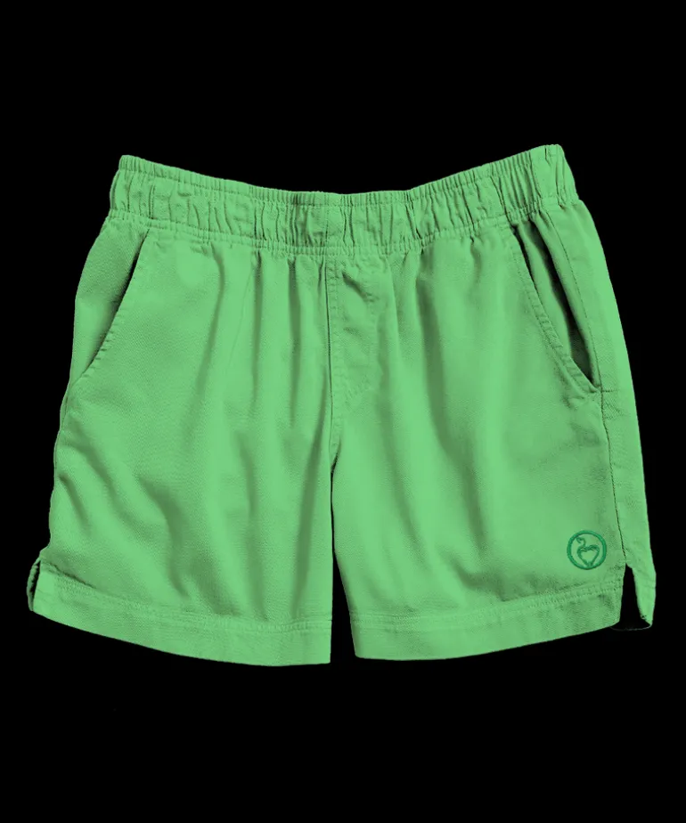 Green Apple Dyed Shoreline Twill Shorts