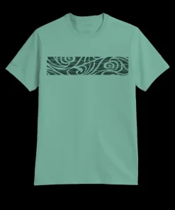 Hanele Band - Seagreen Short Sleeve Pima T-Shirt