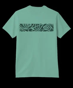 Hanele Band - Seagreen Short Sleeve Pima T-Shirt