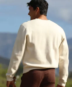 Hawaiian Islands - Coconut Dyed Long Sleeve Sweatshirt