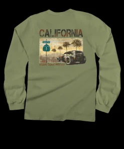 Highway - Hemp Dyed Long Sleeve Crewneck T-Shirt