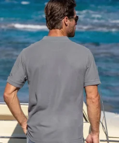 Hokulea Band - Crater Dyed® Short Sleeve Oceanfront Polo Shirt
