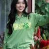 Honu Bliss - Key Lime Dyed Long Sleeve Lightweight Pullover