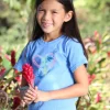 Honu Love - Blue Hawaii Dyed Short Sleeve Crewneck T-Shirt