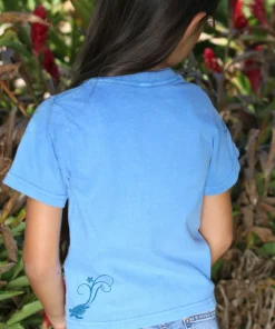 Honu Love - Blue Hawaii Dyed Short Sleeve Crewneck T-Shirt