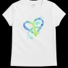 Honu Love - White Short Sleeve Crewneck T-Shirt