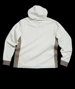 Honu Mana - Natural/Gray Long Sleeve Longboard Hooded Tee
