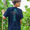 Honu Tribe - Navy Short Sleeve Crewneck T-Shirt