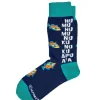 Humu Kalakoa - Graphic Cotton Crew Socks