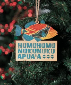 Humu Kalakoa - Maplewood Ornament