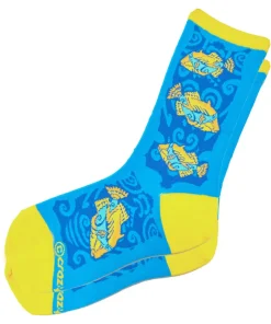 Humu Tribal - Graphic Cotton Crew Socks