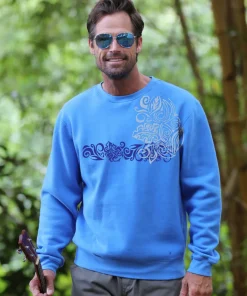 Jakarta Joe - Blue Hawaii Dyed Long Sleeve Sweatshirt