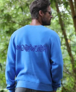 Jakarta Joe - Blue Hawaii Dyed Long Sleeve Sweatshirt