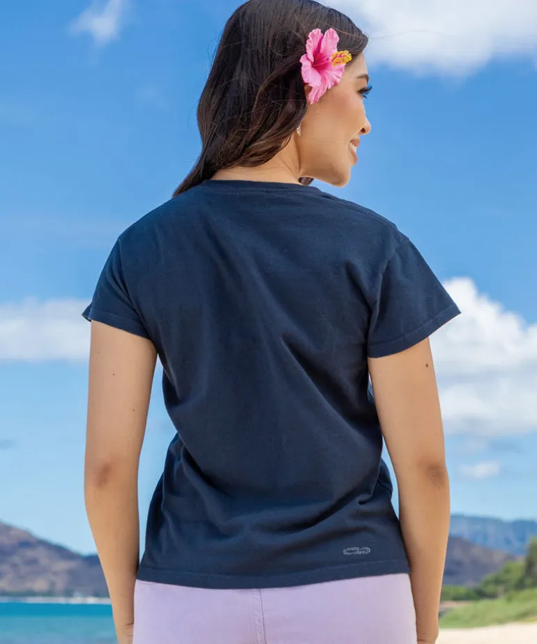 Jeep Girl - Navy Short Sleeve Crewneck T-Shirt
