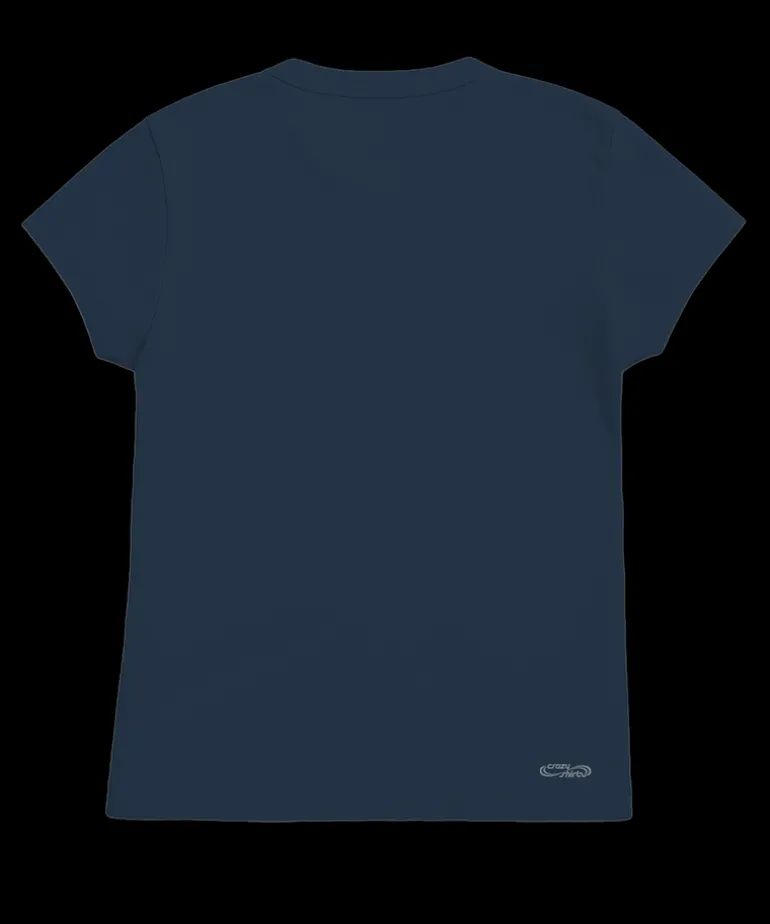 Jeep Girl - Navy Short Sleeve Crewneck T-Shirt