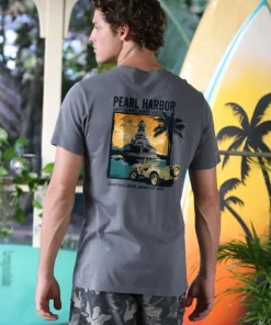 Jeep Pearl Harbor - Smoke Short Sleeve Pima T-Shirt