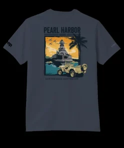 Jeep Pearl Harbor - Smoke Short Sleeve Pima T-Shirt