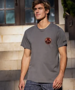 Jeep Volcano - Smoke Short Sleeve Pima T-Shirt