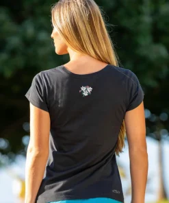 Jeep® Wander Free - Jet Black Short Sleeve Pima T-Shirt