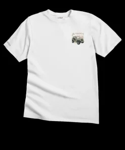 Jeep® Wrangler Evolution - White Short Sleeve Crewneck T-Shirt
