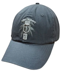 Key West Sign - Charcoal Twill Hat