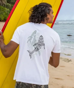 Koholas - White Short Sleeve Pima T-Shirt