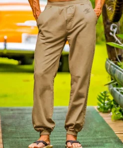 Kona Coffee Dyed Canton Pants