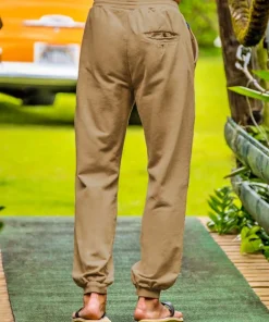 Kona Coffee Dyed Canton Pants