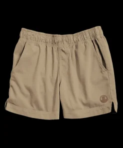 Kona Coffee Dyed Shoreline Twill Shorts
