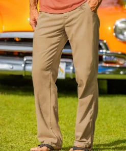 Kona Coffee Dyed Twill Pants