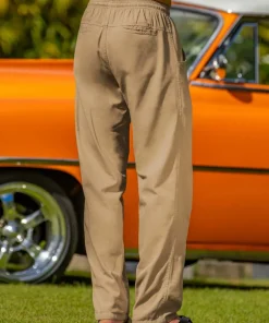 Kona Coffee Dyed Twill Pants
