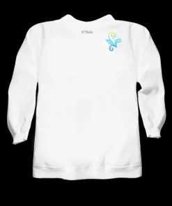 Lacey - White Long Sleeve Lightweight Pullover