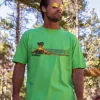 Lava Flow Tribal - Green Apple Dyed Short Sleeve Crewneck T-Shirt