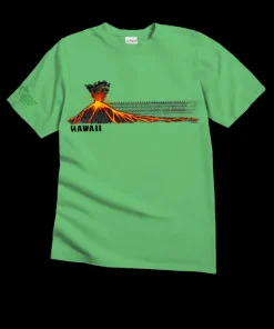 Lava Flow Tribal - Green Apple Dyed Short Sleeve Crewneck T-Shirt