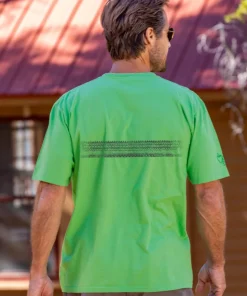 Lava Flow Tribal - Green Apple Dyed Short Sleeve Crewneck T-Shirt