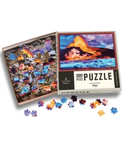 Lava Meets Ocean - 1000 Piece Puzzle