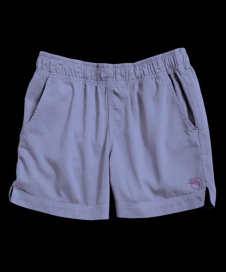 Lavender Dyed Shoreline Twill Shorts
