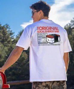 Local Power - White Short Sleeve Crewneck T-Shirt