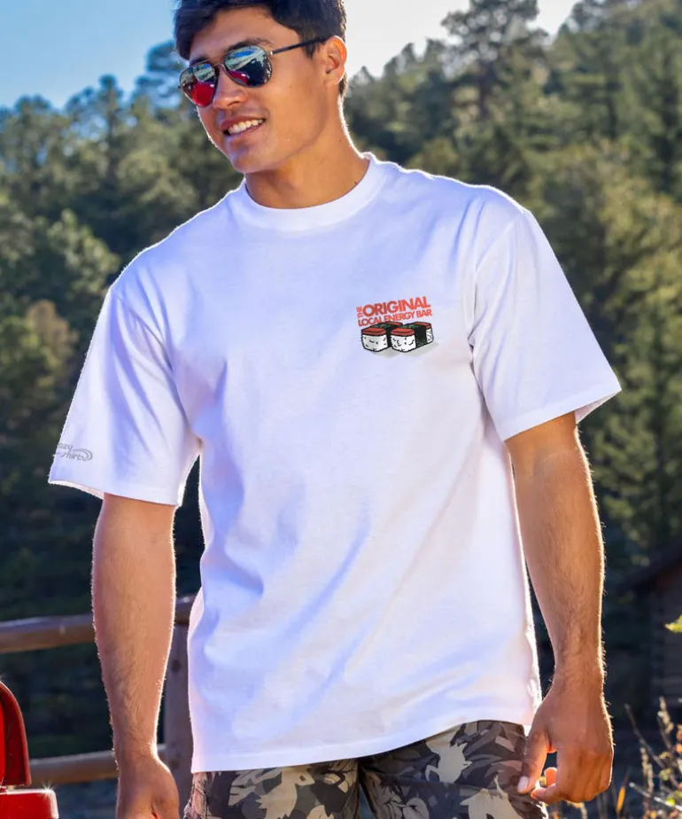 Local Power - White Short Sleeve Crewneck T-Shirt