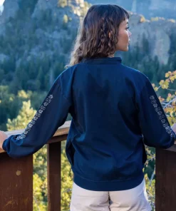 Makenna Ekolu - Navy Long Sleeve Lightweight Pullover